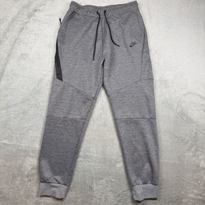 Nike Sportswear Tech Fleece Track Pants Joggers Boy's Grey Cotton Sport Athletic